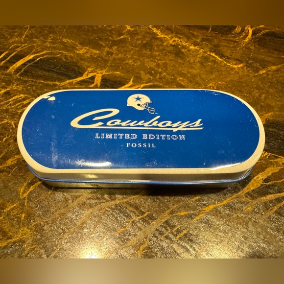 NWT Fossil Limited Edition Collector's NFL Dallas Cowboys Watch in